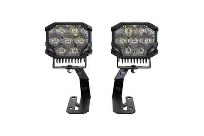 Morimoto BigBanger Ditch Light Kit: 2018+ VW Atlas (HXB Yellow Combo Beam)