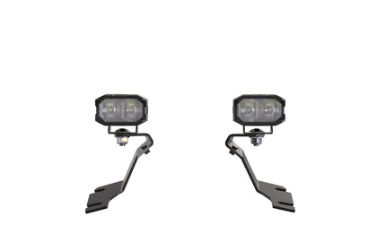 Morimoto 2Banger Ditch Light Kit: 13-26 Ford Transit (HXB White Flood Beam)