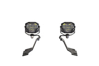 Morimoto 4Banger Ditch Light Kit: 13-26 Ford Transit (HXB Yellow SAE Wide Beam)