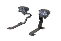 Morimoto 2Banger Drift Light Kit: 15-17 Ford Mustang (NCS White SAE Wide Beam)