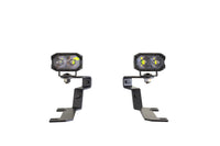 Morimoto 2Banger Ditch Light Kit: 15-17 Ford Mustang (HXB White SAE Wide Beam)