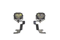 Morimoto 4Banger Ditch Light Kit: 15-17 Ford Mustang (HXB White Spot Beam)