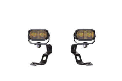 Morimoto 2Banger Drift Light Kit: 09-21 Nissan 370Z (NCS Yellow Flood Beam)