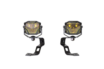 Morimoto 4Banger Ditch Light Kit: 09-21 Nissan 370Z (HXB Yellow Combo Beam)
