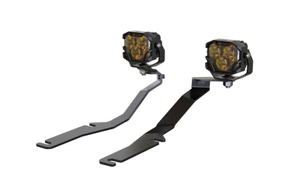 Morimoto 4Banger Drift Light Kit: 08-23 Dodge Challenger (NCS Yellow Spot Beam)