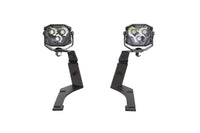 Morimoto 4Banger Drift Light Kit: 15-23 Dodge Charger (HXB Yellow Spot Beam)