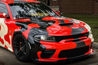 Morimoto 4Banger Ditch Light Kit: 15-23 Dodge Charger (HXB Yellow Flood Beam)
