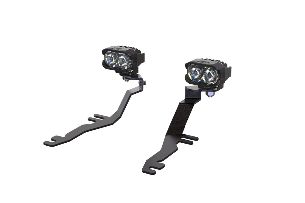 Morimoto 2Banger Ditch Light Kit: 2024+ Ford Mustang (NCS White Combo Beam)