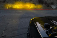 Morimoto 4Banger Ditch Light Kit: 24-26 Ford Mustang (HXB Yellow SAE Wide Beam)