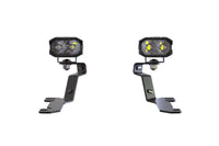 Morimoto 2Banger Ditch Light Kit: 18-23 Ford Mustang (HXB Yellow Spot Beam)