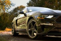 Morimoto 2Banger Ditch Light Kit: 18-23 Ford Mustang (HXB Yellow SAE Wide Beam)