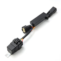 AlphaRex 16-18 GMC Sierra Stock LED Headlights to AlphaRex Projector Headlight Converters