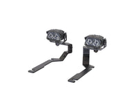 Morimoto 2Banger Ditch Light Kit: 15-20 Yukon (NCS Yellow Flood Beam)