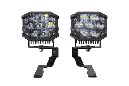 Morimoto BigBanger Ditch Light Kit: 15-20 Yukon (HXB Yellow Combo Beam)