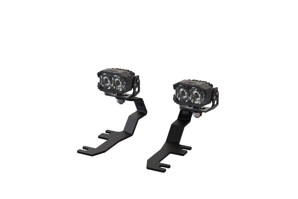 Morimoto 2Banger Ditch Light Kit: 15+ Colorado (HXB White SAE Wide Beam)