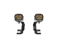 Morimoto 4Banger Ditch Light Kit: 15+ Canyon (NCS White SAE Wide Beam)