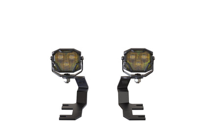 Morimoto 4Banger Ditch Light Kit: 15+ Colorado (HXB Yellow SAE Wide Beam)