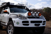 Morimoto 4Banger Ditch Light Kit: 03-10 Cayenne (NCS Yellow Flood Beam)