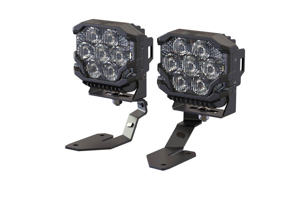 Morimoto BigBanger Ditch Light Kit: 03-10 Cayenne (NCS Yellow Combo Beam)