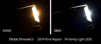 2010-2014 Ford F-150 Sun Visor Light Bulb LED Amber (pair)