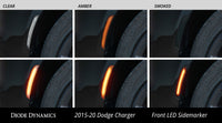 2015-2023 Dodge Charger LED Sidemarkers Amber/Red (set)