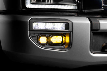 20-22 Super Duty OE LED Fog Light Kit w/ White 1Banger HXB and Yellow 2Banger NCS
