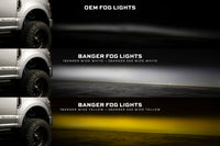 20-22 Super Duty OE LED Fog Light Kit w/ White 1Banger HXB and Yellow 2Banger NCS
