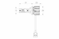9005/9145/H10: GTR Lighting Ultra 3 Yellow (Pair)