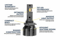 9005/9145/H10: GTR Lighting Ultra 3 Yellow (Pair)