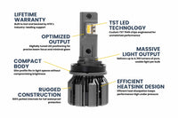 H11/H9/H8: GTR Lighting Ultra 3 Yellow (Pair)