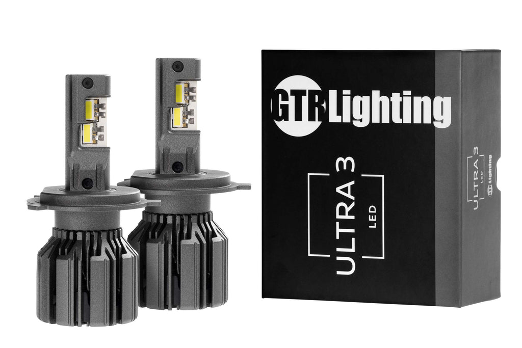 H4/9003: GTR Lighting Ultra 3 (Hi/Lo / Pair)