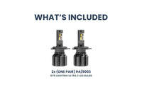 H4/9003: GTR Lighting Ultra 3 (Hi/Lo / Pair)