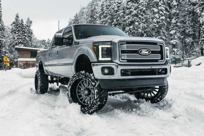 11-16 Ford Super Duty White DRL Heads and Smoked Tails