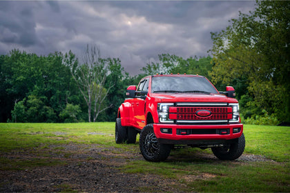 17-19 Ford Super Duty White DRL Heads and Smoked Tails