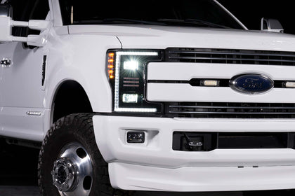 17-19 Ford Super Duty Hybrid Heads and Smoked Tails