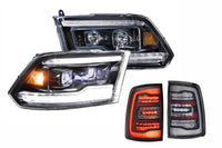 2015 Dodge Ram White DRL Heads and Smoked Tails