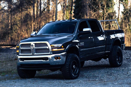 2015 Dodge Ram Amber DRL Heads and Red Tails