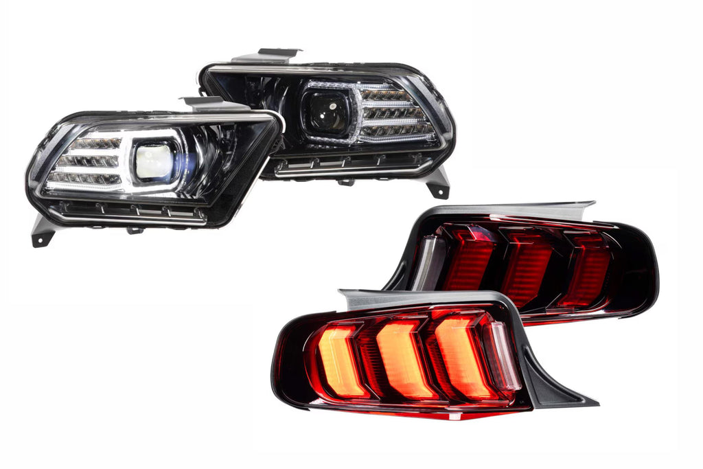 10-12 Mustang Heads and Red Tails