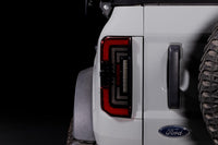 2021+ Bronco White DRL Heads and Red Tails