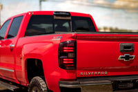 14-15 Silverado 1500 Heads Chrome Bezel and Red Tails