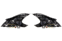 XB LED Tail Lights: 09-21 Nissan 370Z (Gen II / Black Red / Set)