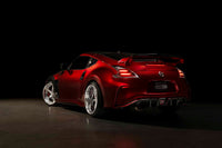 XB LED Tail Lights: 09-21 Nissan 370Z (Gen II / Black Red / Set)