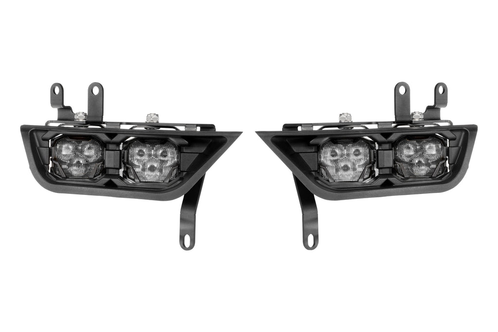 21-23 F-150 OE Halogen 4Banger Fog Light Kit: HXB White