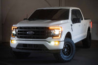 21-23 F-150 OE Halogen 4Banger Fog Light Kit: HXB Dual Color