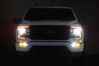 21-23 F-150 OE Halogen 4Banger Fog Light Kit: HXB Dual Color