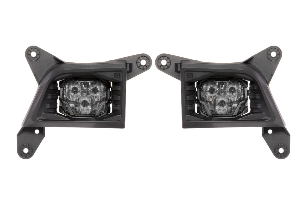 19-21 Silverado 1500 / 20-23 Silverado HD 4Banger Fog Light Kit: NCS White