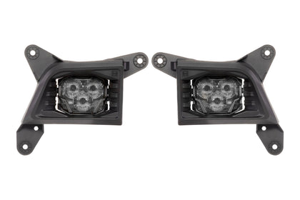 19-21 Silverado 1500 / 20-23 Silverado HD 4Banger Fog Light Kit: NCS White