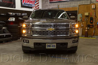 2014-2018 Chevrolet Silverado 1500 Turn Signal Light Bulb LED Amber (four)