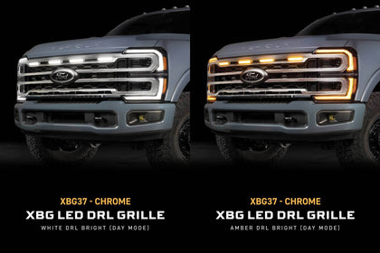 XBG LED Grille: 2023+ Super Duty (Chrome / Each)