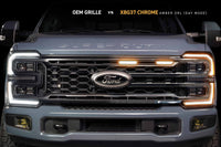 XBG LED Grille: 2023+ Super Duty (Chrome / Each)